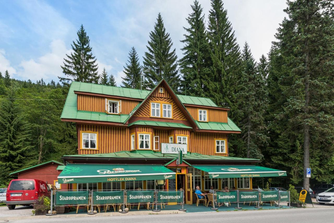 Hotel Diana Špindlerŭv Mlýn Luaran gambar
